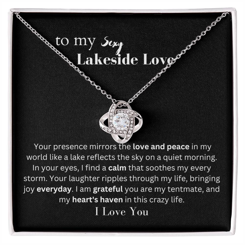 Your Presence, My Lakeside Love Hug